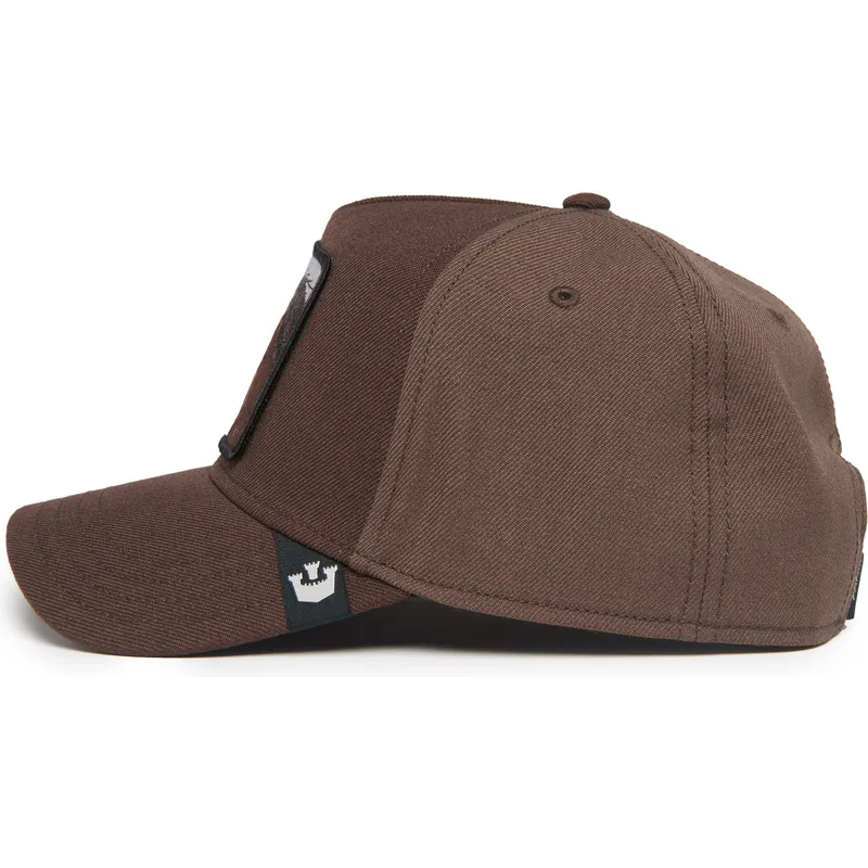 czapki-curva-brazowy-snapback-the-farm-de-goorin-bros czapki-curva-brazowy-snapback-the-farm-de-goorin-bros