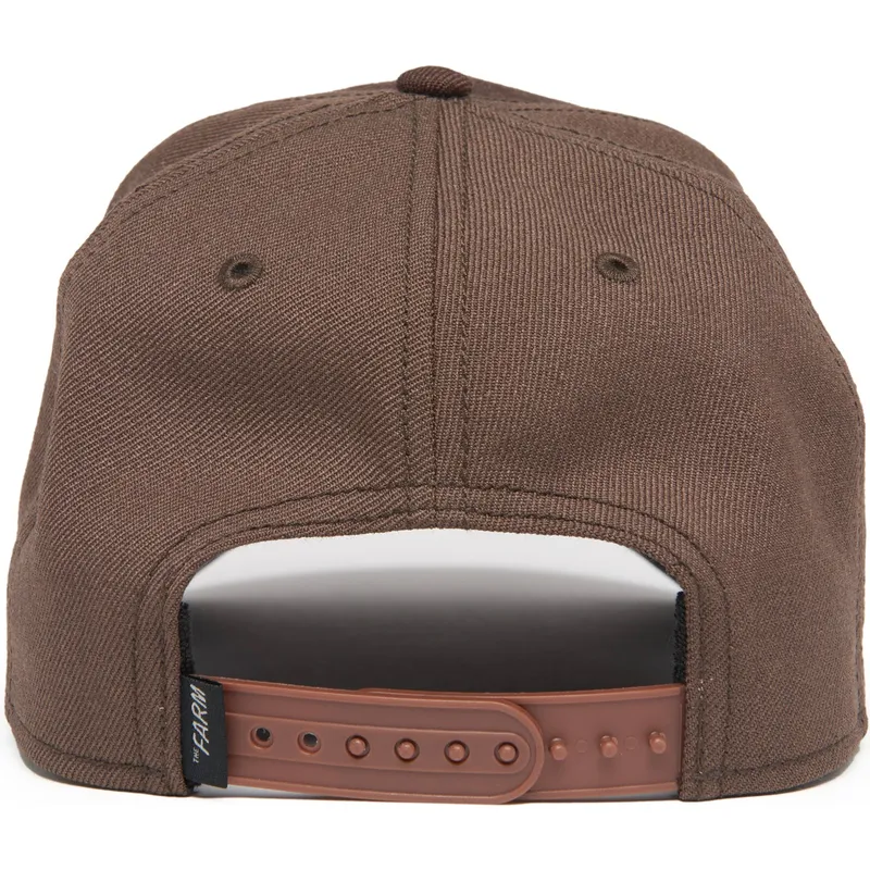 czapki-curva-brazowy-snapback-the-farm-de-goorin-bros czapki-curva-brazowy-snapback-the-farm-de-goorin-bros