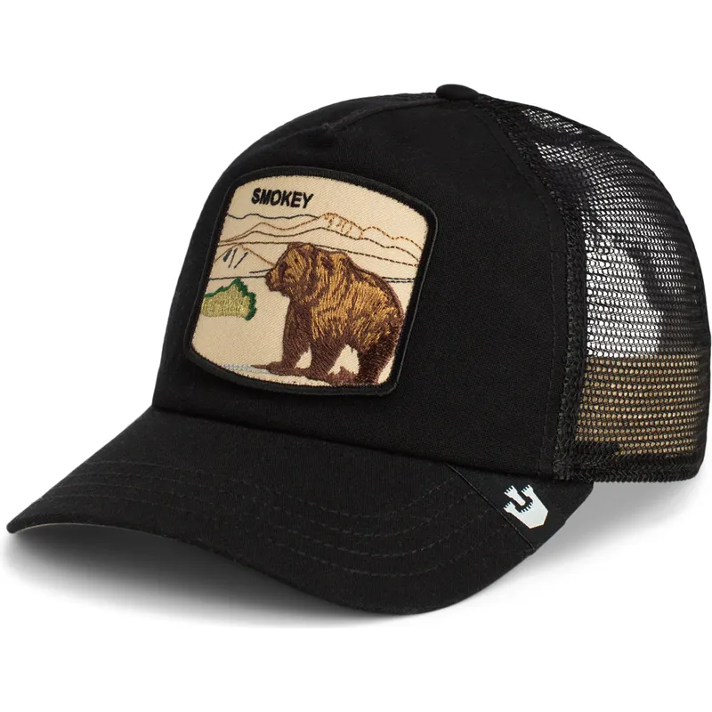 czapki-curva-czarny-snapback-the-farm-de-goorin-bros