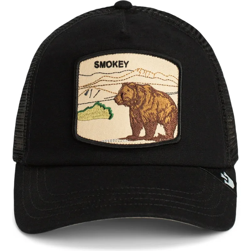 czapki-curva-czarny-snapback-the-farm-de-goorin-bros