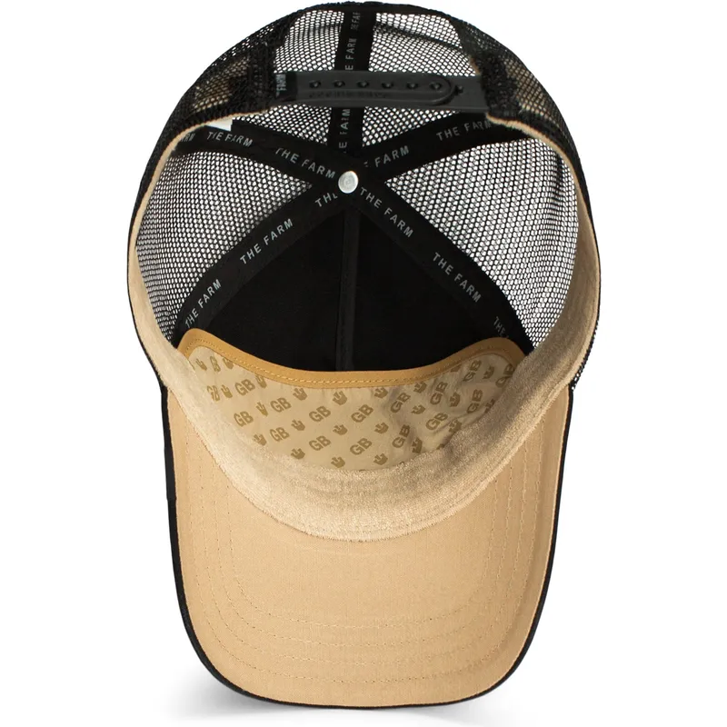 czapki-curva-czarny-snapback-the-farm-de-goorin-bros