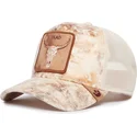 czapki-curva-bezowy-snapback-the-farm-de-goorin-bros