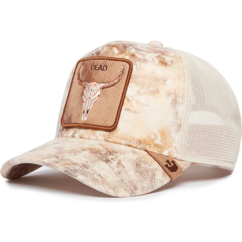 czapki-curva-bezowy-snapback-the-farm-de-goorin-bros