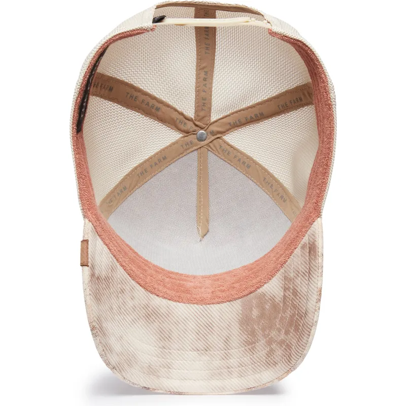 czapki-curva-bezowy-snapback-the-farm-de-goorin-bros