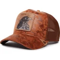 czapki-curva-brazowy-snapback-the-farm-de-goorin-bros