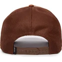 czapki-curva-brazowy-snapback-the-farm-de-goorin-bros