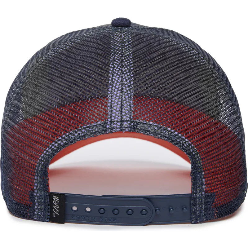 czapki-curva-granatowy-snapback-the-farm-de-goorin-bros