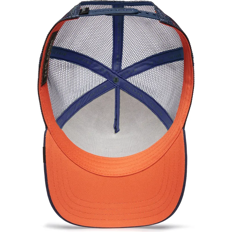 czapki-curva-granatowy-snapback-the-farm-de-goorin-bros
