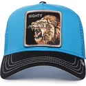 czapka-trucker-niebiesko-czarna-lew-mighty-lion-fan-the-farm-od-goorin-bros