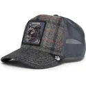 czapka-trucker-szara-pantera-moon-panther-uk-plaid-the-farm-od-goorin-bros