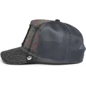 czapka-trucker-szara-pantera-moon-panther-uk-plaid-the-farm-od-goorin-bros