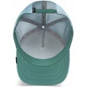 zielona-czapka-trucker-faded-tri-tone-the-farm-leniwiec-od-goorin-bros