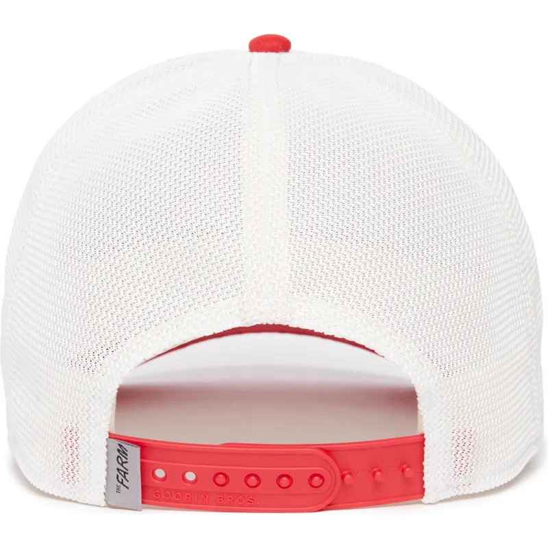 czapka-trucker-biala-i-czerwona-pies-doberman-beware-the-suede-doberman-the-farm-od-goorin-bros