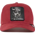 goorin-bros-bull-raging-the-suede-rager-the-farm-red-trucker-hat