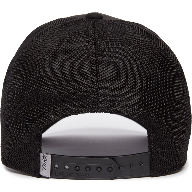 czapka-trucker-czarna-pantera-the-suede-panther-blacked-out-the-farm-od-goorin-bros
