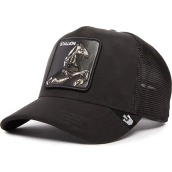 czapki-curva-czarny-snapback-the-farm-de-goorin-bros