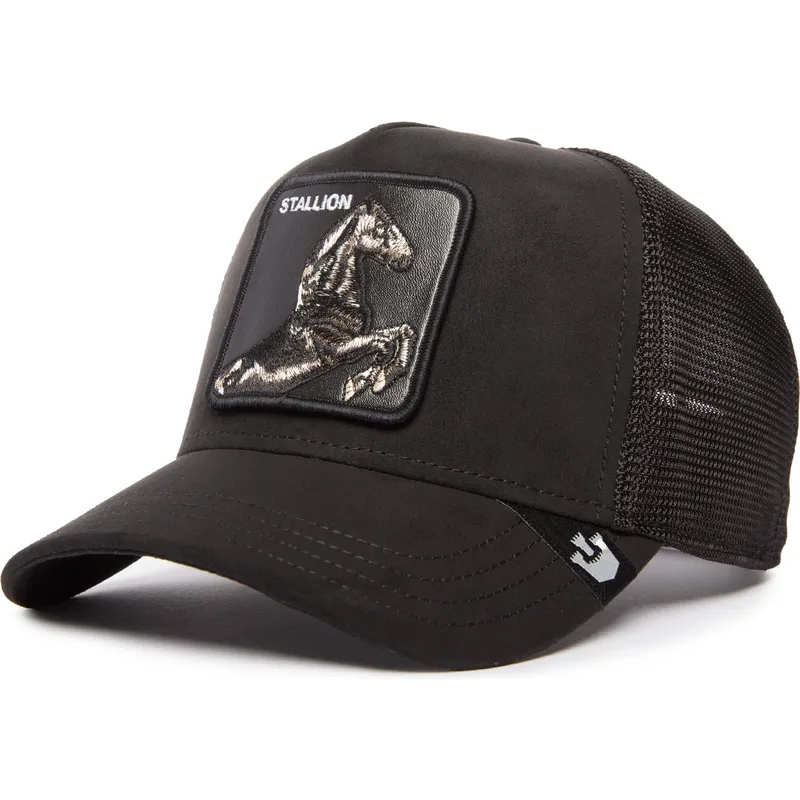 czapki-curva-czarny-snapback-the-farm-de-goorin-bros