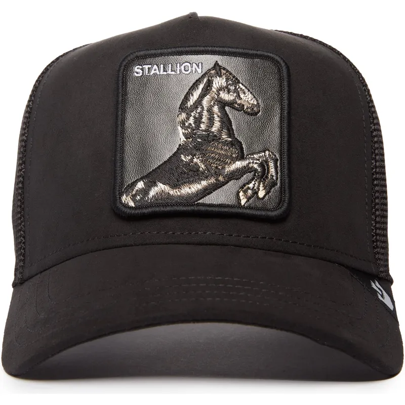 czapki-curva-czarny-snapback-the-farm-de-goorin-bros