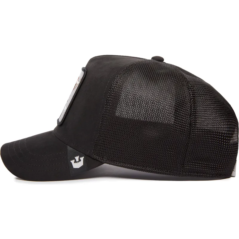 czapka-trucker-czarna-byk-the-suede-bull-blacked-out-the-farm-od-goorin-bros
