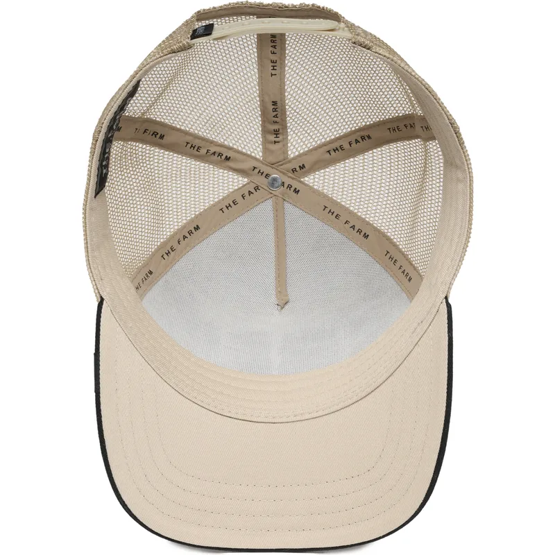 czapki-curva-bezowy-snapback-the-farm-de-goorin-bros