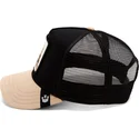 czapka-trucker-czarna-i-bezowa-pies-chihuahua-the-amigo-eco-brutalism-the-farm-od-goorin-bros