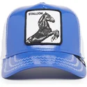 goorin-bros-horse-stallion-horsepower-puff-patent-the-farm-blue-and-white-trucker-hat