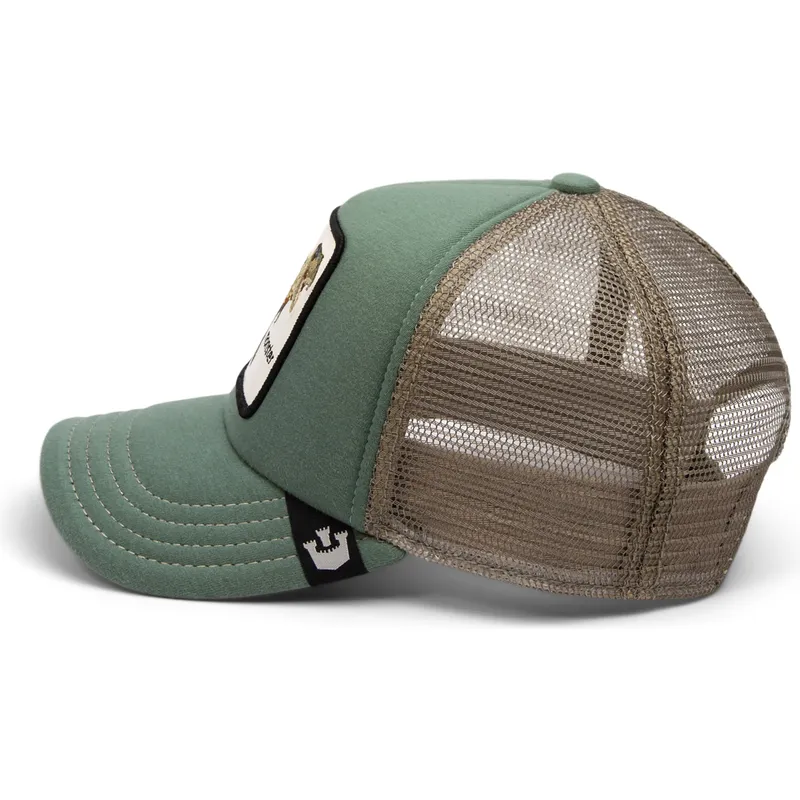 czapki-curva-zielony-snapback-dla-dziecka-the-farm-de-goorin-bros