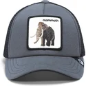 czapka-trucker-szara-dla-chlopca-mamut-mammoth-fuzzy-trunk-extinct-the-farm-od-goorin-bros
