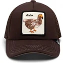 czapka-trucker-brazowa-dla-chlopca-way-of-the-dodo-extinct-the-farm-od-goorin-bros