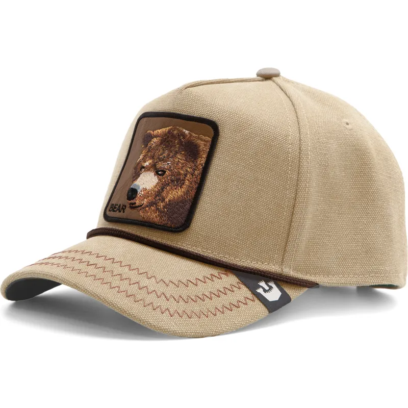 czapki-curva-brazowy-snapback-the-farm-de-goorin-bros