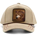czapki-curva-brazowy-snapback-the-farm-de-goorin-bros