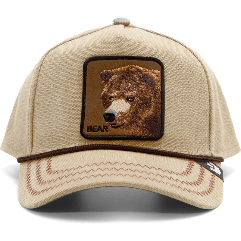 czapki-curva-brazowy-snapback-the-farm-de-goorin-bros