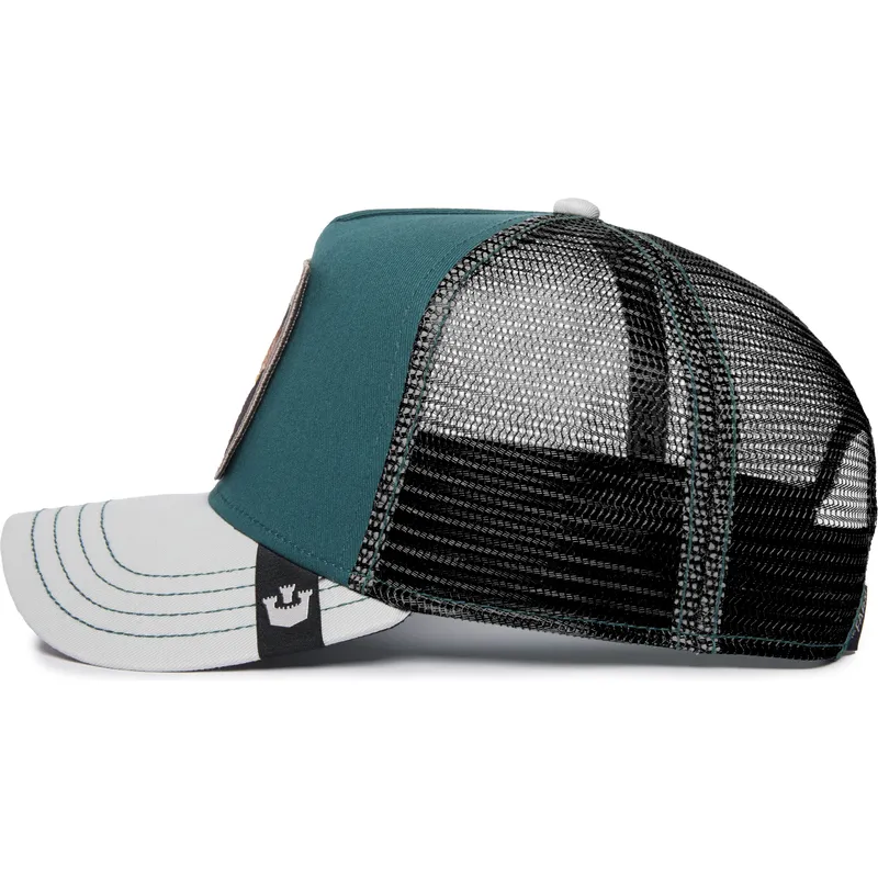 czapki-curva-zielony-snapback-the-farm-de-goorin-bros