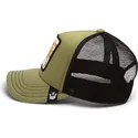 czapka-trucker-zielono-czarna-dla-dzieci-szablozebny-fierce-cat-teefs-extinct-the-farm-od-goorin-bros