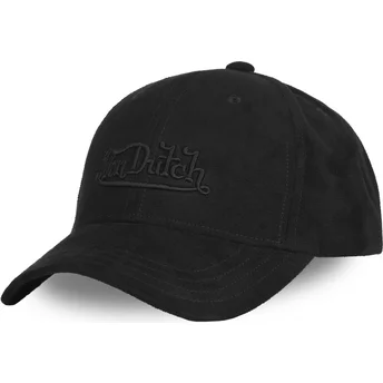 Czarna zakrzywiona czapka z daszkiem regulowana SUE NR od Von Dutch
