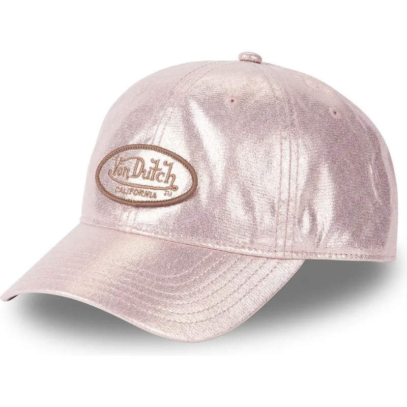 czapka-z-daszkiem-rozowa-regulowana-pin-od-von-dutch