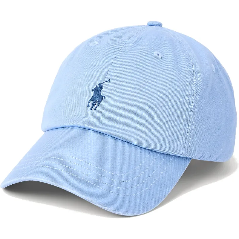 czapki-curva-niebieski-tasma-regulowana-polo-ralph-lauren