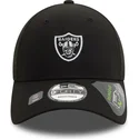 czarna-regulowana-czapka-z-zakrzywionym-daszkiem-9forty-repreve-mini-logo-las-vegas-raiders-nfl-new-era