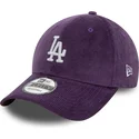 czapki-curva-fioletowy-tasma-regulowana-9forty-cord-los-angeles-dodgers-mlb-new-era