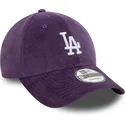 czapki-curva-fioletowy-tasma-regulowana-9forty-cord-los-angeles-dodgers-mlb-new-era