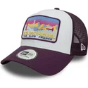 czapki-curva-fioletowy-snapback-a-frame-ski-patch-courchevel-ciudades-y-playas-new-era