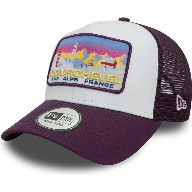 czapki-curva-fioletowy-snapback-a-frame-ski-patch-courchevel-ciudades-y-playas-new-era czapki-curva-fioletowy-snapback-a-frame-ski-patch-courchevel-ciudades-y-playas-new-era