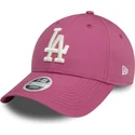 czapki-curva-roz-tasma-regulowana-9forty-league-essential-los-angeles-dodgers-mlb-new-era