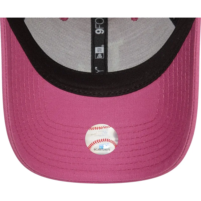 czapki-curva-roz-tasma-regulowana-9forty-league-essential-los-angeles-dodgers-mlb-new-era