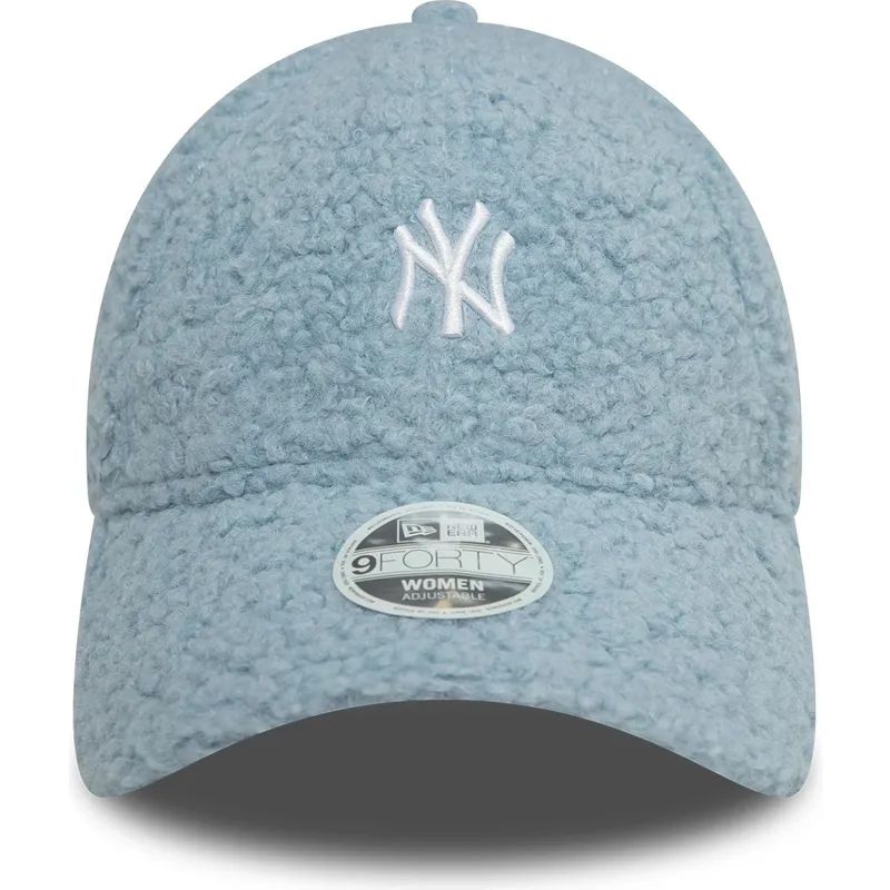 jasnoniebieska-regulowana-czapka-z-daszkiem-dla-kobiet-9forty-borg-new-york-yankees-mlb-new-era