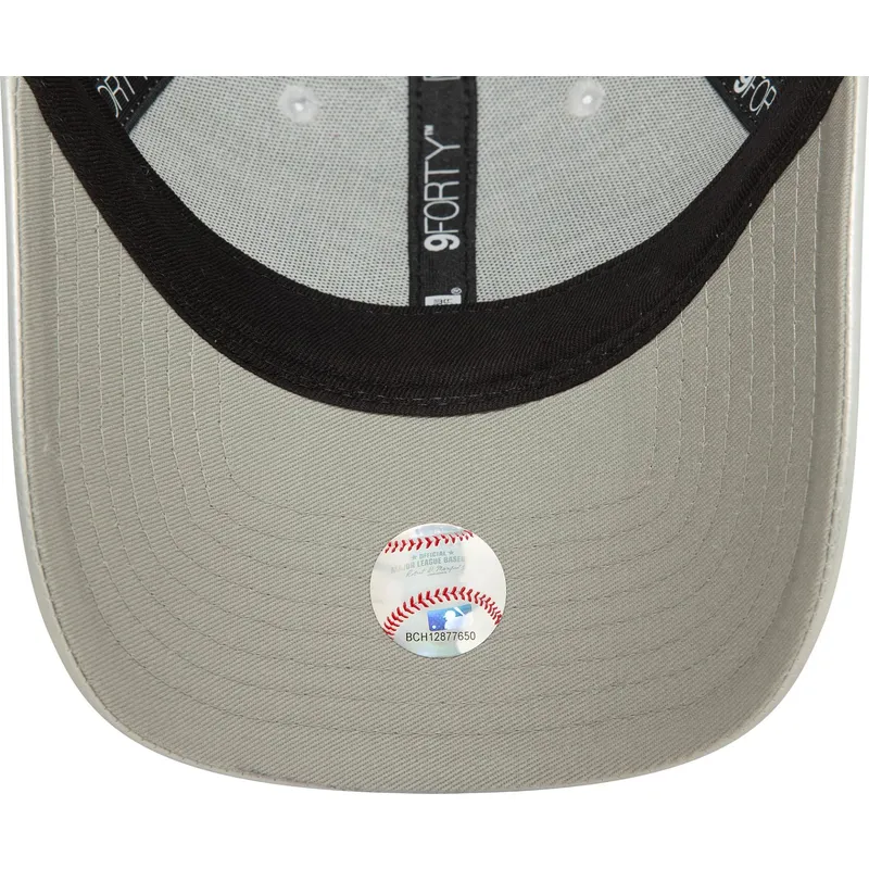 czapki-curva-szary-tasma-regulowana-plateada-plateado-9forty-midi-pu-new-york-yankees-mlb-new-era