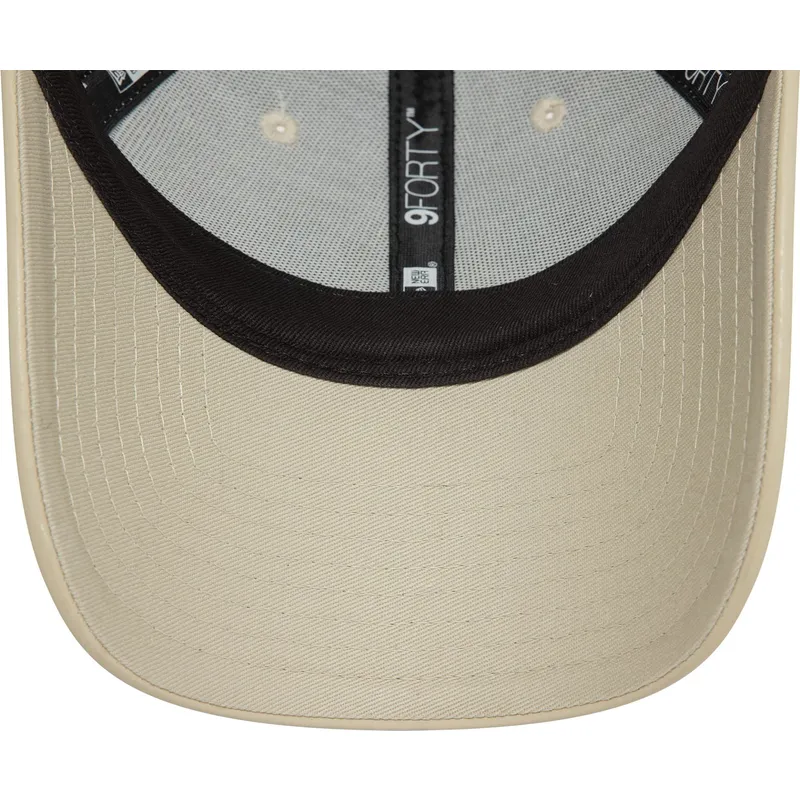 czapki-curva-bezowy-tasma-regulowana-9forty-midi-pu-new-york-yankees-mlb-new-era