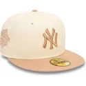 bezowo-brazowa-dopasowana-czapka-59fifty-z-boczna-naszywka-new-york-yankees-mlb-od-new-era