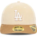 bezowo-brazowa-zakrzywiona-czapka-59fifty-low-profile-cord-los-angeles-dodgers-mlb-od-new-era