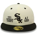 bezowo-czarna-dopasowana-czapka-z-daszkiem-59fifty-93-division-chicago-white-sox-mlb-od-new-era